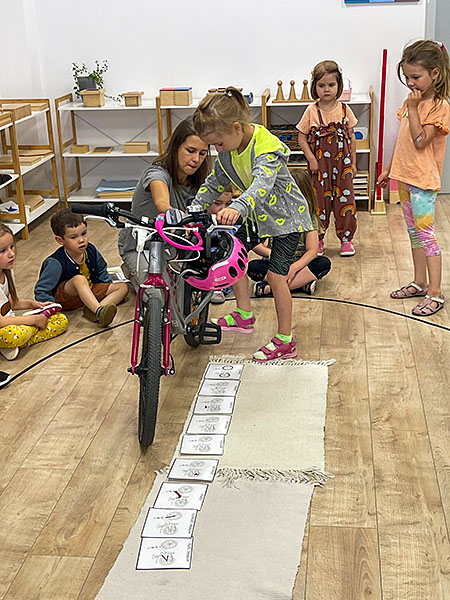 swiatowy dzien roweru 3 czerwca 2022 przedszkole montessori